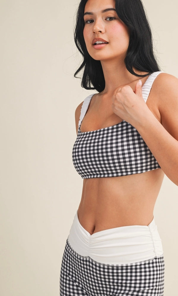 Gingham Girl Active-Top