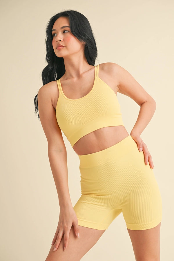 Glow Ribbed-Top